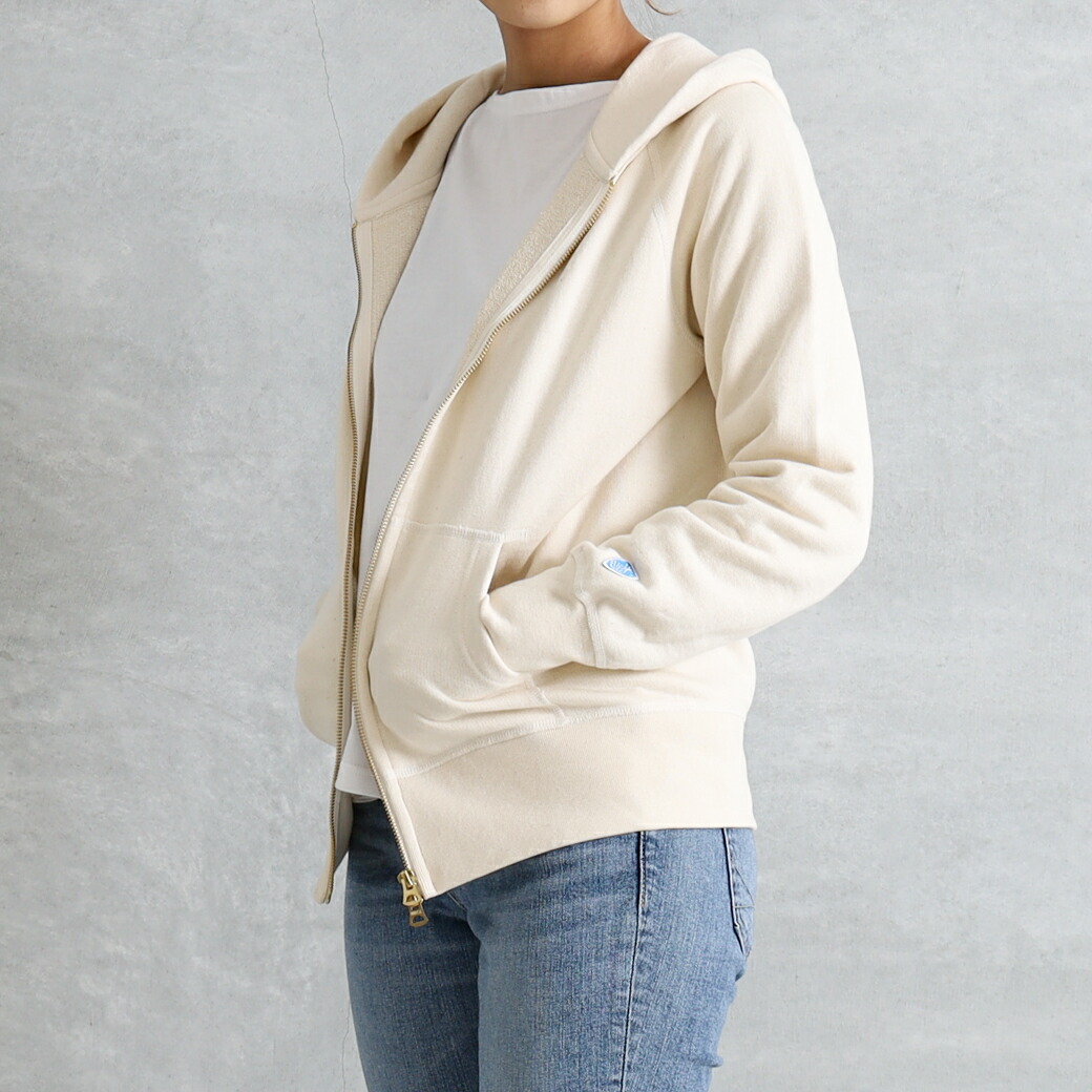 【7/19 20:00~7/26 9:59までP10倍】オーシバル ORCIVAL フレンチテリー ジップアップパーカー FRENCH TERRY ZIP UP PARKA RC-9007 長袖 無地 レディース ボーンフリー BORN FREE|BORN FREE E-SHOP