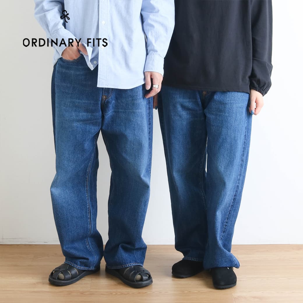 【6/4 20:00~6/11 9:59までP10倍】ORDINARY FITS TYPE WIDE USED オーディナリーフィッツ タイプワイドユーズド メンズ レディース ユニ一発やる ズボン下  秋冬 USED ユーズド工業 ゆったり 広広とした ズボン吊り遣りくち オール時期 綿織物