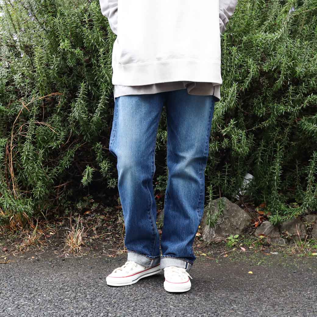【4/4 20:00～4/10 9:59までP10倍】オーディナリーフィッツ ORDINARY FITS STRAIGHT5PK DENIM USD　ストレート5ポケットデニムユーズド レディース OFC-P001 パンツ　秋冬 春夏 ボーンフリー BORN FREE