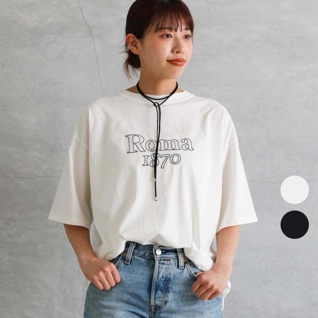 REMI RELIEF レミ浮彫り SP産業25/-天竺プルオーバー(Roma1870) レディース 春夏 半袖 分かりやすい 心地よい 綿織物 2色 M 無償性大きさ