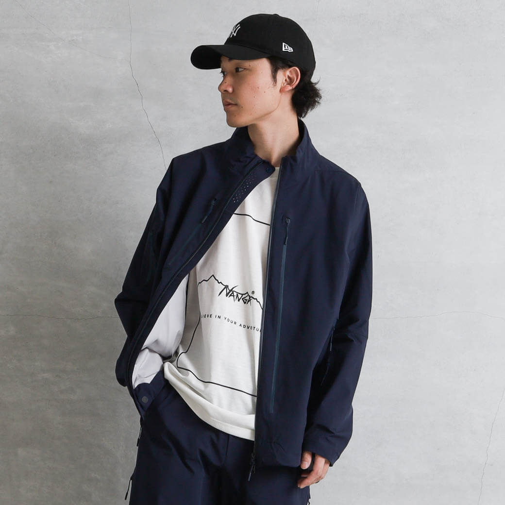 【4/14 20：00～4/17 9：59までP10倍】ダイワ ライフスタイル DAIWA LIFESTYLE SOFT SHELL BLOUSON ソフト シェル ブルゾン ネイビー メンズ ジャケット フィッシング 釣り DJ-045-2022WEX 送料無料 ボーンフリー BORN FREE