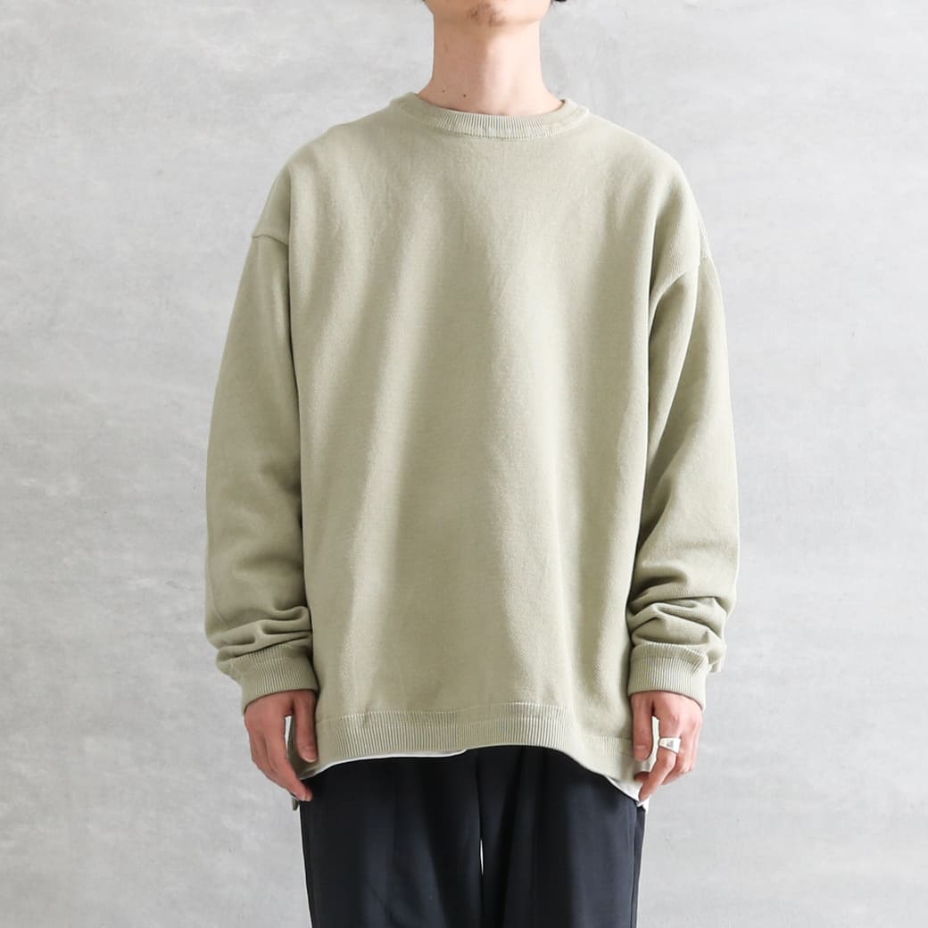 受注発注 楽天市場 今だけポイント10倍 クレプスキュール Crepuscule ライトモススティッチロングスリーブニット Light Moss Stitch L S 2101 014 Bf メンズ Bornfree別注 ニット トップス 送料無料 Born Free E Shop 大注目 トップス ニット セーター Www