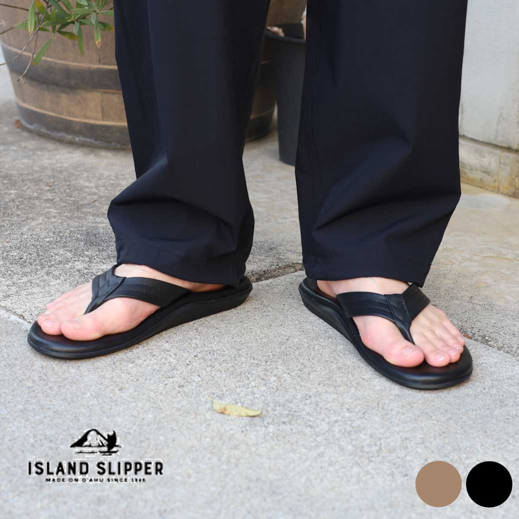 【21日19時〜P5倍】ISLAND SLIPPER アイランド スリッパ トング サンダル スムース レザー メンズ レディース クッション PT202 PB202 ハワイ BORNFREE ボーンフリー 送料無料画像