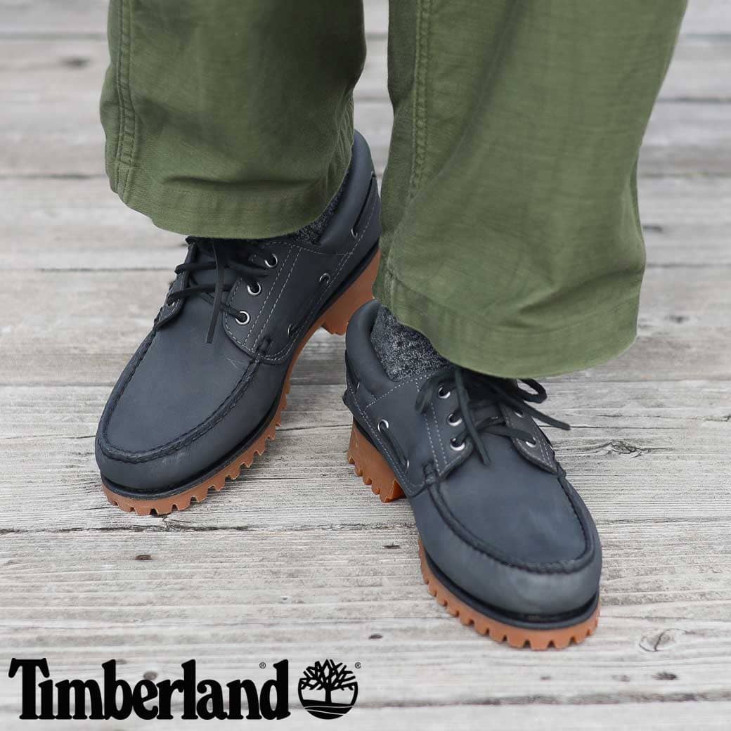 Timberland ティンバーランド スリーアイクラシック 3eye Classic メンズ 通年 ヌバック DARK GREY 25糎-28糎 貨物輸送無料
