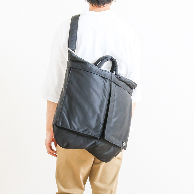 深緑(ふかみどり) PORTER ポーター タンカー ヘルメットバッグ 2WAY