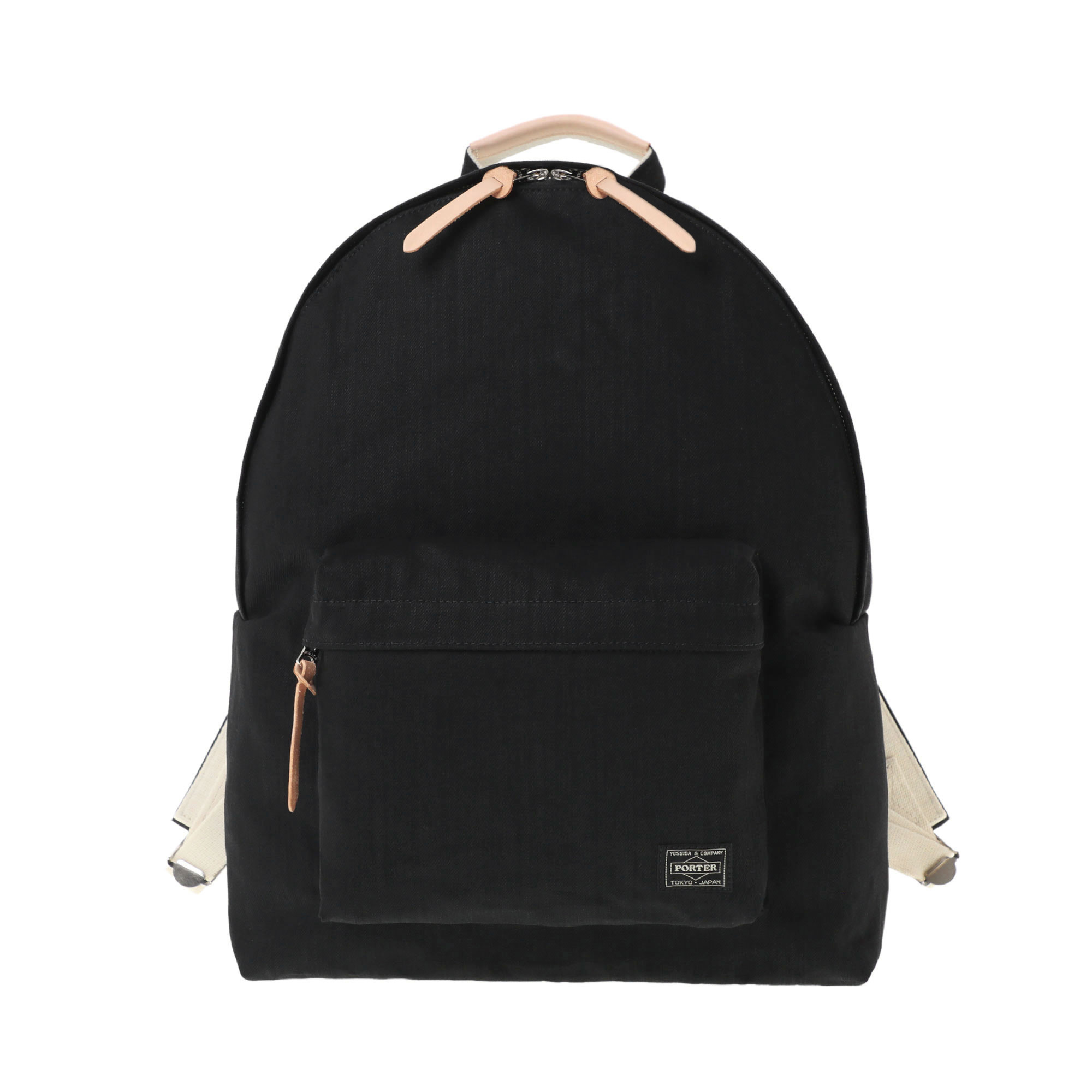 ポーター ノアール デイパック 895-15157 ユニセックス 通年 ブラックデニム 牛革 BLACK ONEサイズ｜BORN FREE E-SHOP 27,885円