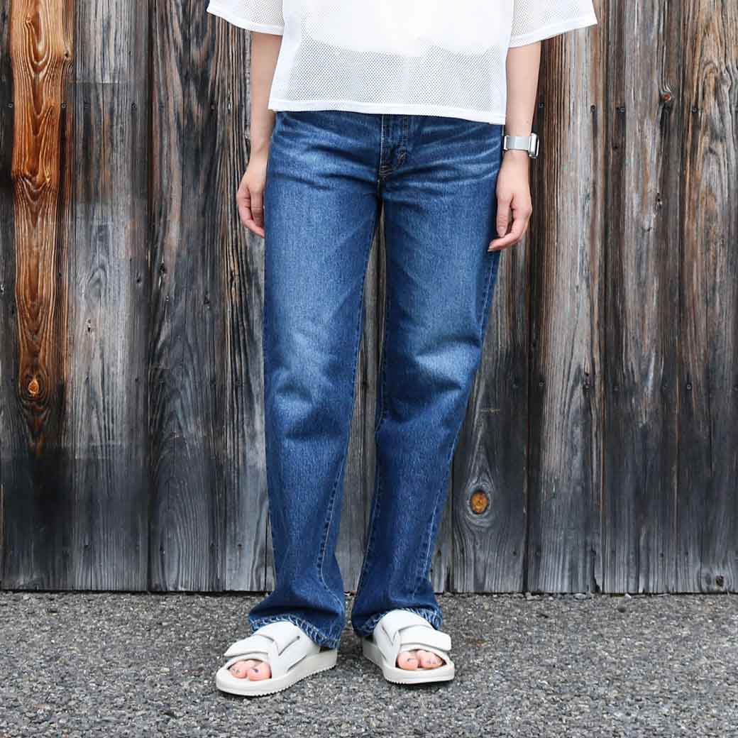 【6/4 20:00~6/11 9:59までP10倍】サムシング SOMETHING エルサヴィンテージストレート ELSA VINTAGE STRAIGHT レディース sea13 ズボン下 ボトムス ジーンズ ヴィンテージ 引っ切りない 貨物輸送無料 ボーンフリー BORN FREE