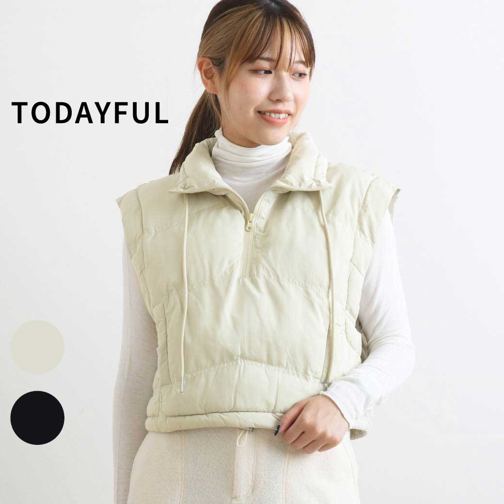 TODAYFUL【未使用に近い】Hoodie Quilting Vest 楽天市場】【即日出荷】ファイナルセール40%OFF! TODAYFUL