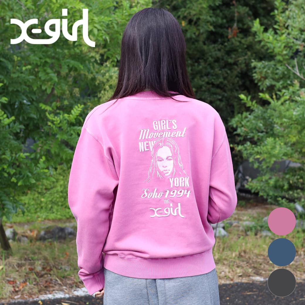 楽天市場】エックスガール X-girl クルーネック スウェットトップ