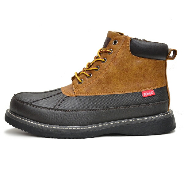 ボブソン 冬靴 メンズ スノトレ おすすめ スノーブーツ セール 軽量 防水 防滑 カジュアル 雪 ウインターブーツ Bobson S Bos あす楽対応 北海道 在庫一掃 Csecully Fr