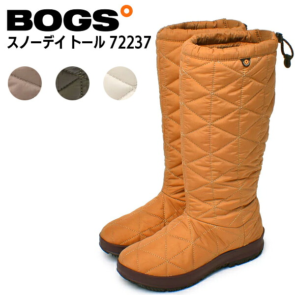BOGS ボグス レディース ロング ブーツ スノーシューズ スノーブーツ ウインターシューズ ウインターブーツ ユニセックス 冬 靴 防水 防滑 防寒 SNOWDAY TALL 72237 北海道 BOS