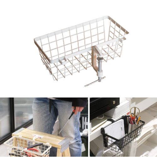 楽天市場 サイドバスケットクランパー アイボリー 3547 Ar4 Magnet かご テーブルサイド 収納 工具入れ Diy クランプ 取付 万力 固定 キッチン 移動 ホルダー 雑貨 プレゼント スタイルライフbosky