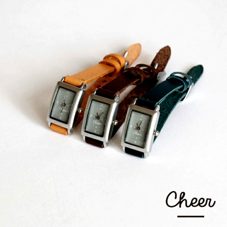 楽天市場 21日23 59まで 年に1度の大セール開催中 ティーポレザー ミールイ スクエア 時計 br Bl Be B 志成 ウォッチ 腕時計 レディース クール レザー 角型 四角 スクエア ベルト ブラウン ブルー ベージュ 革 本革 日本製 プレゼント スタイルライフbosky