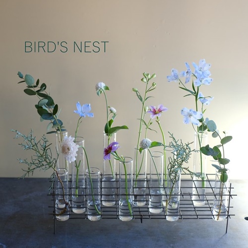 Bird S Nest L C Wvt 一輪挿し フラワーベース 花びん ガラス ガラスチューブ ガラスベース ベース スタンド おしゃれ 花 フラワー ウェルカムスペース West Village Tokyo ウエストビレッジ プレゼント 80 21新作モデル