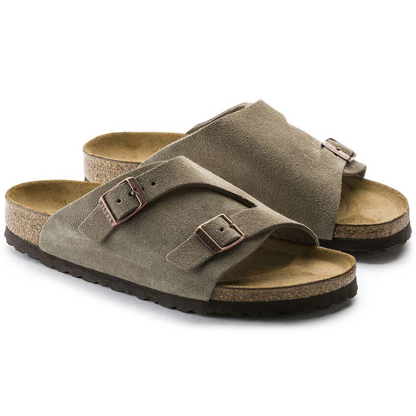 Birkenstock チューリッヒ43 モカスエード　普通幅 Zürich Soft Footbed / チューリッヒ ソフトフットベッド