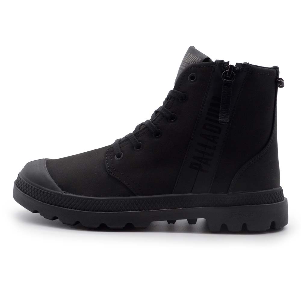 パラディウム パンパハイ シーカー 2 ライト ウォータープルーフ PALLADIUM PAMPA HI SEEKER2 LT+WP+ ALL BLACK メンズ レディース スニーカー 防水シューズ 74406-010|BOSTON CLUB 店