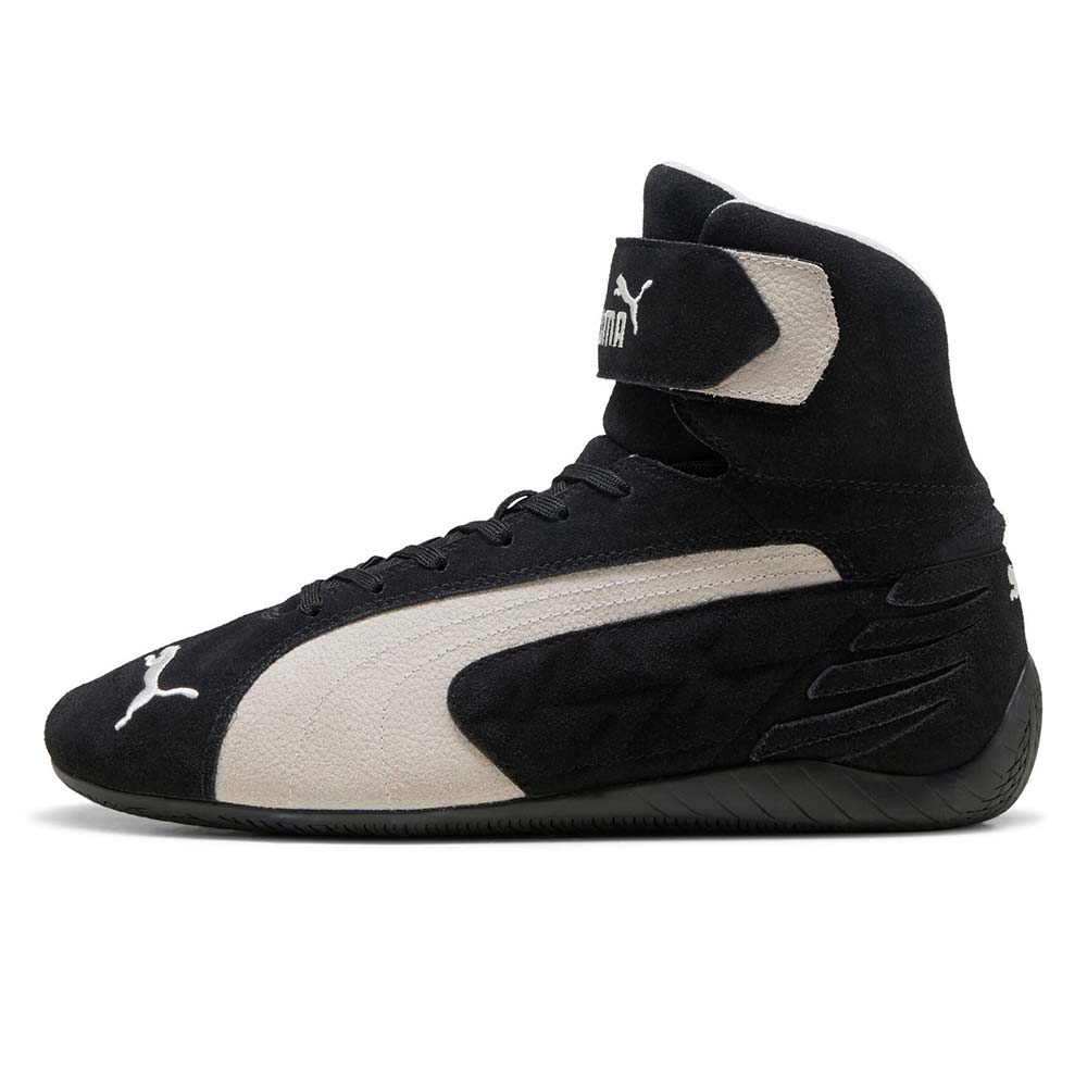 プーマ スピード キャット ミッド PUMA SPEEDCAT MID PUMA BLACK-WARM WHITE レディース メンズ スニーカー 400384-01画像