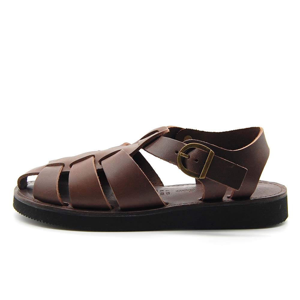 オーガニックハンドルーム グルカ Organic handloom GURKHA ダークブラウン メンズ レディース サンダル OH002208