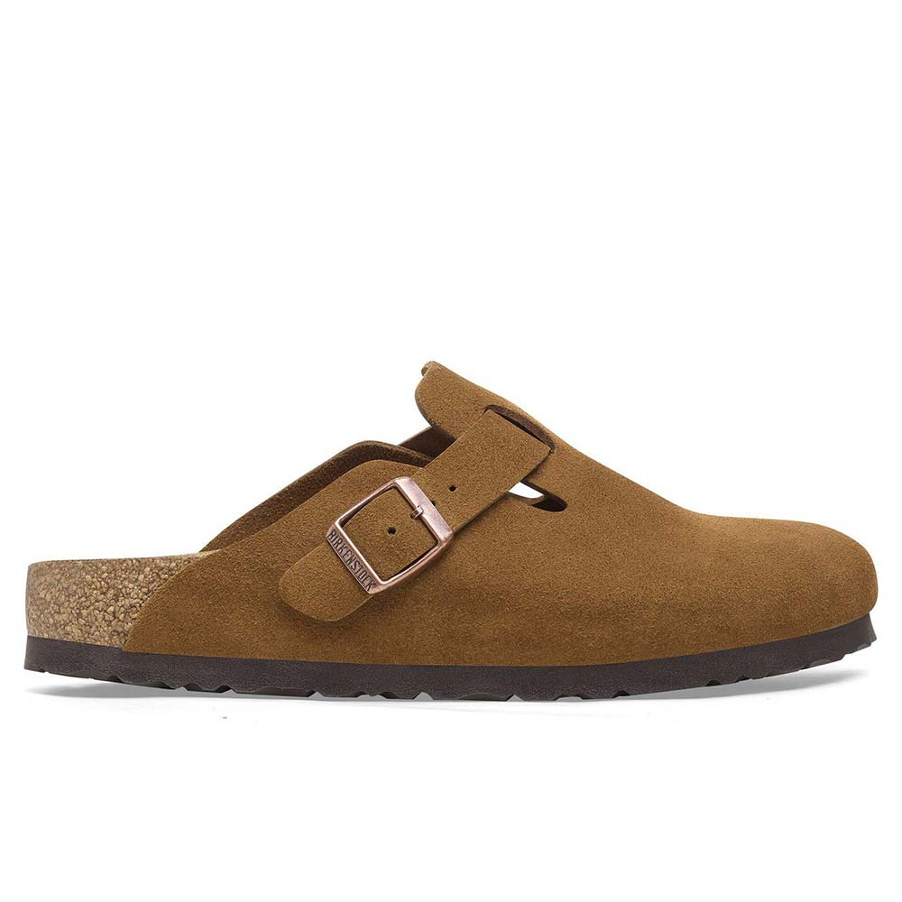ビルケンシュトック ボストン スエードレザー BIRKENSTOCK Boston ミンク メンズ サンダル レギュラー幅 1027110｜BOSTON CLUB 店