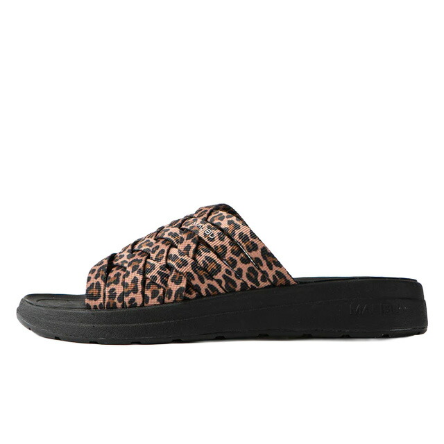 マリブサンダルズ ズマ MALIBUSANDALS ZUMA LEOPARD/BLACK レディース サンダル MS020074｜BOSTON CLUB 店