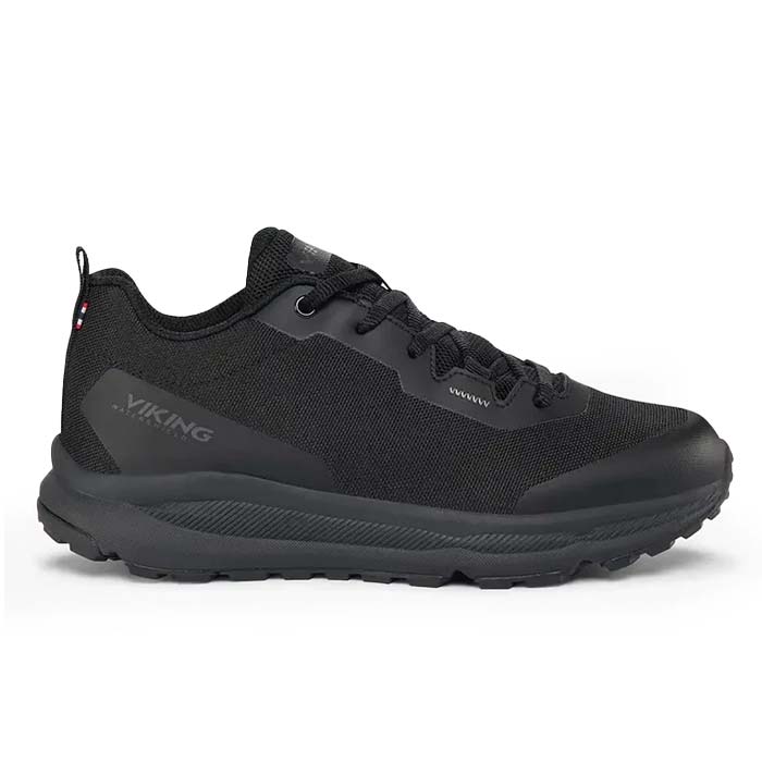 ヴィーキング ストライド ロー ウォータープルーフ VIKING Stride Low WP Black メンズ 登山 防水 登山 街履き スニーカー VF-94560-2