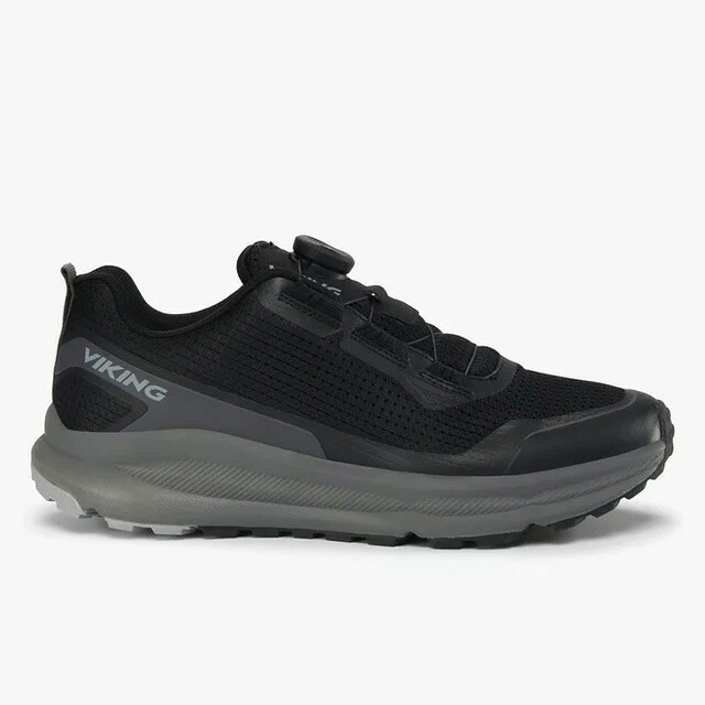 ヴィーキング モーション ロー ボア VIKING Motion Low BOA Black/Charcoal メンズ スニーカー VF-55660｜BOSTON CLUB 店
