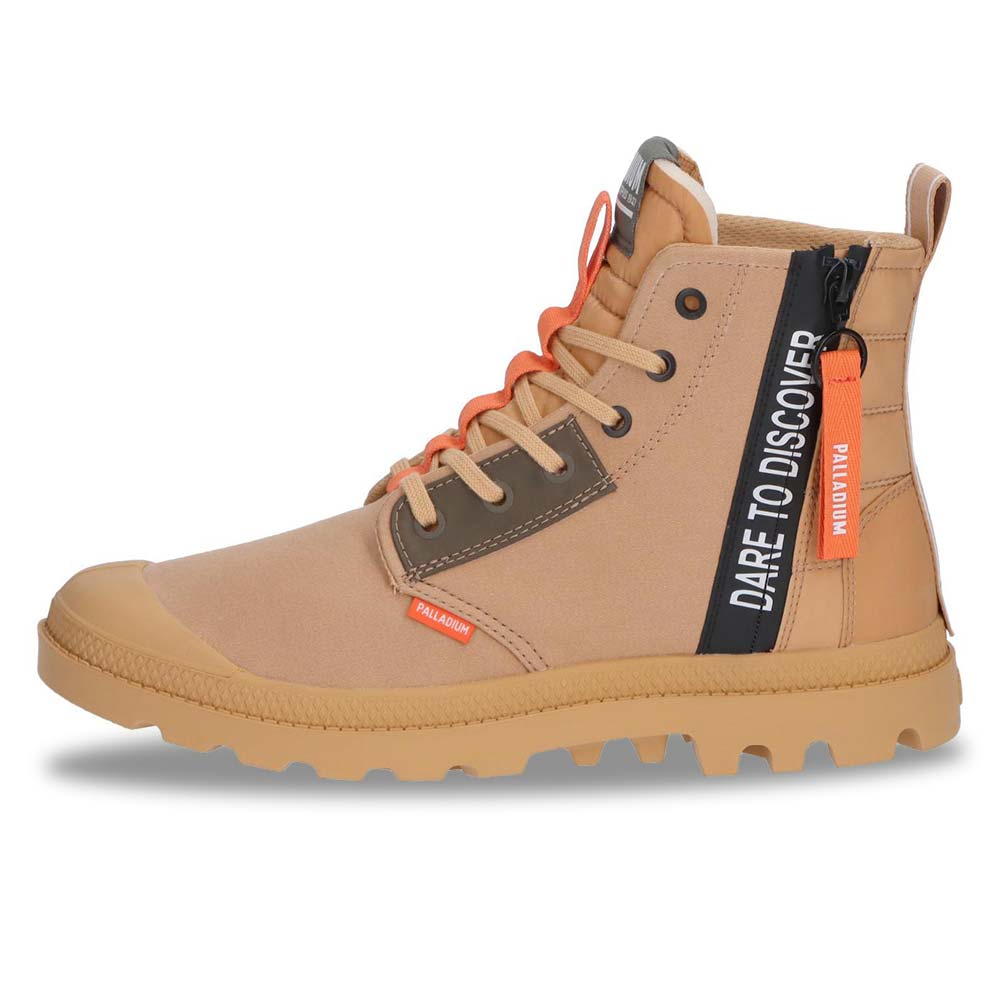 パラディウム PALLADIUM PAMPA HI OVERLAB 2 WOODLIN メンズ レディース スニーカー 74509-209｜BOSTON CLUB 店 10,934円