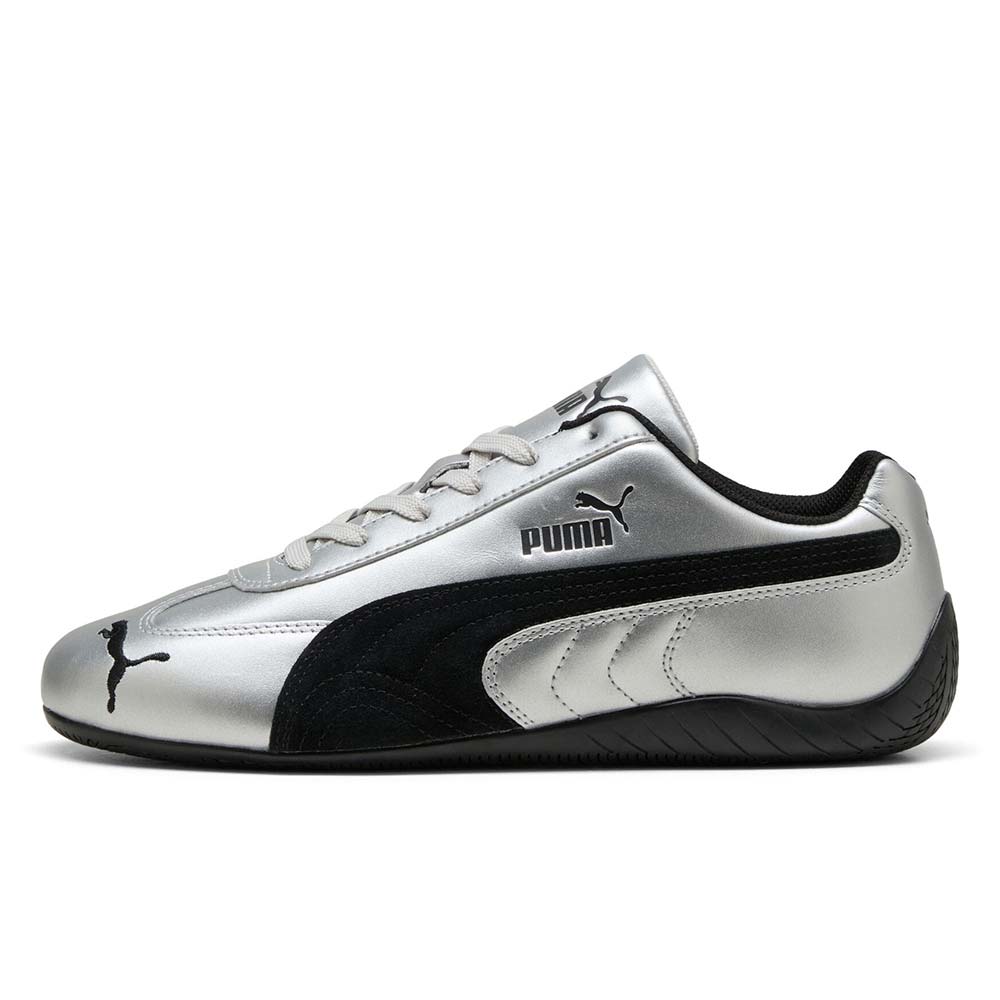 プーマ スピードキャット メタリック PUMA SPEEDCAT METALLIC PUMA Silver-PUMA Black メンズ レディース スニーカー BLACKPINK ROSE着用 403689-01画像