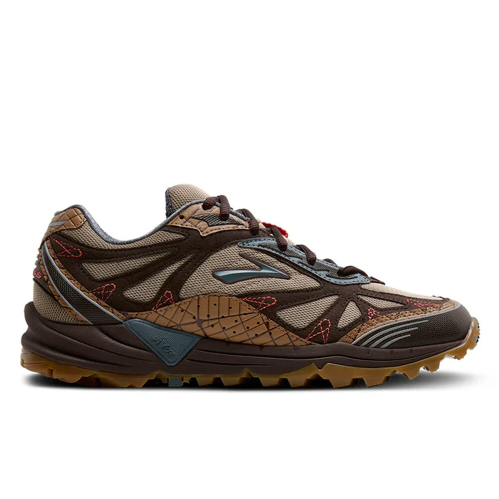 ブルックス ステープル×カスケディア１ BROOKS STAPLE x Cascadia 1 ブラウン メンズ スニーカー STP-5333-BR