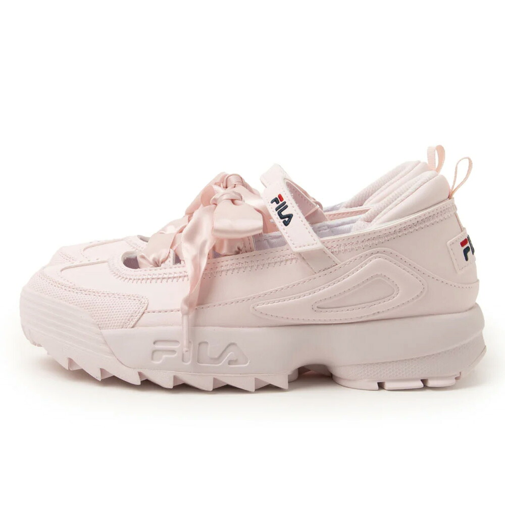 フィラ ディスラプターバレエ FILA DISRUPTOR BALLET Shrinking Violet/Chinese Red/Peacoat レディース スニーカー 101024-541