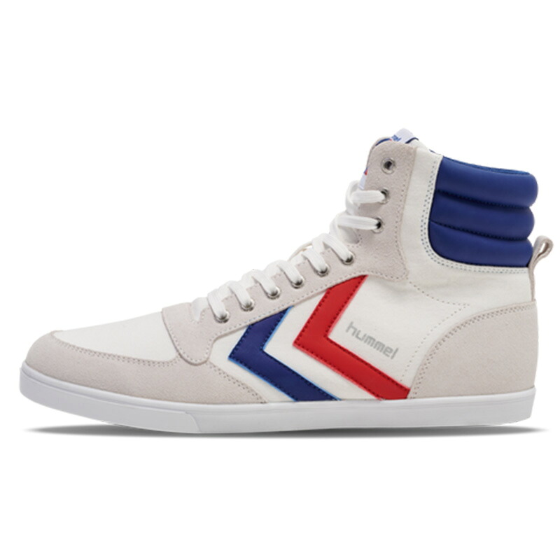 ヒュンメル SLIMMER STADIL HIGH hummel スリマー スタディル ハイ WHITE/BLUE/RED/GUM メンズ レディース スニーカー HM063511-9228