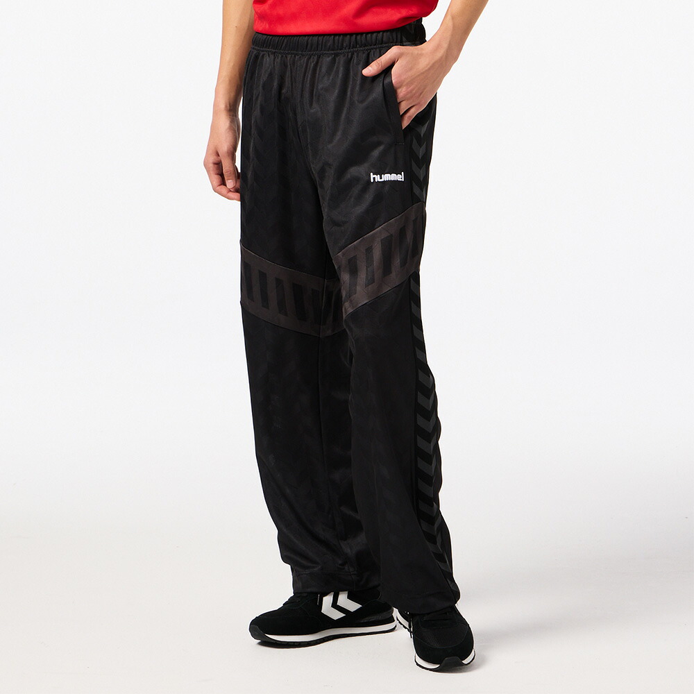 ヒュンメル H.FC トラックパンツ hummel H.FC TRACK PANTS ブラック メンズ パンツ HAT2143P-90