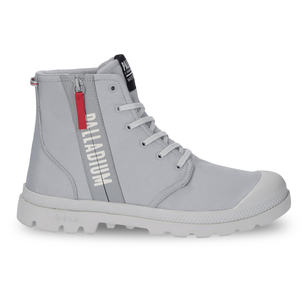 パラディウム パンパ ハイ シーカー2 ライト+ ウォータープルーフ+ PALLADIUM PAMPA HI SEEKER2 LT+WP+ VAPOR BLUE メンズ レディース スニーカー 74406-057｜BOSTON CLUB 店 14,212円