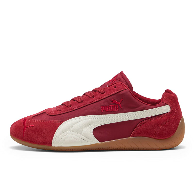 プーマ スピードキャット ナイロン PUMA SPEEDCAT NYLON Dark Crimson-PUMA White メンズ レディース スニーカー 405323-04|BOSTON CLUB 店