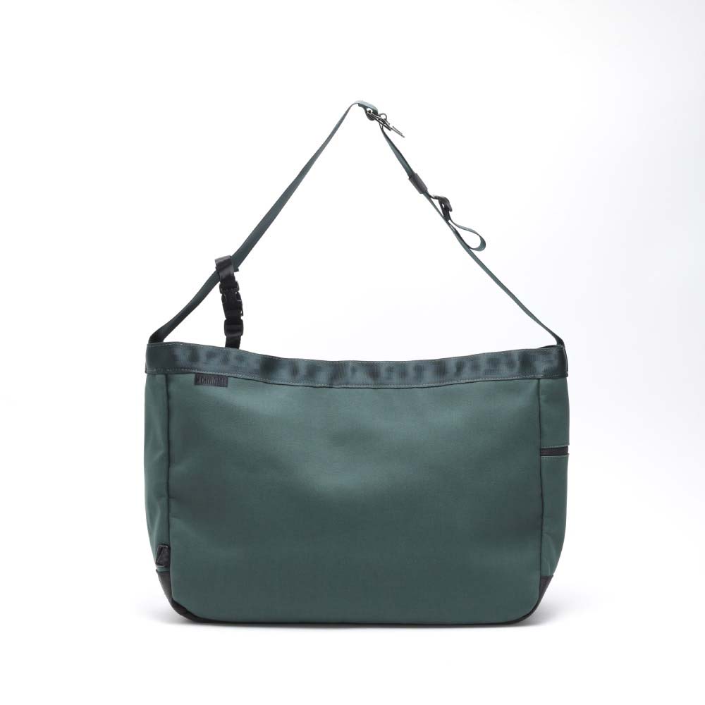 クローム ニュースペーパーメッセンジャー CHROME NEWSPAPER MESSENGER DEEP GREEN / SUEDE バッグ メッセンジャーバッグ ★耐水 JP197DGSU