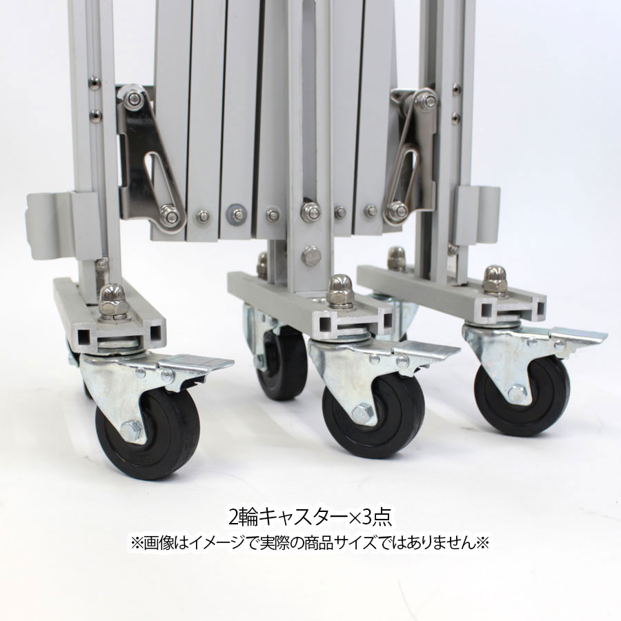定番スタイル アルミゲートEXG1240 取付柱2本セット 48.6×1,500mm 特許 