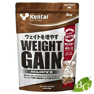 kentai ケンタイ ウェイトゲイン アドバンス ミルクチョコ風味 3kg|BOTANIC GARDEN