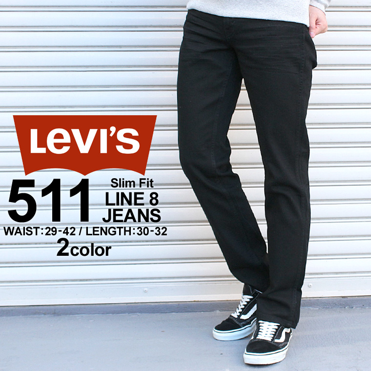 levis black chinos