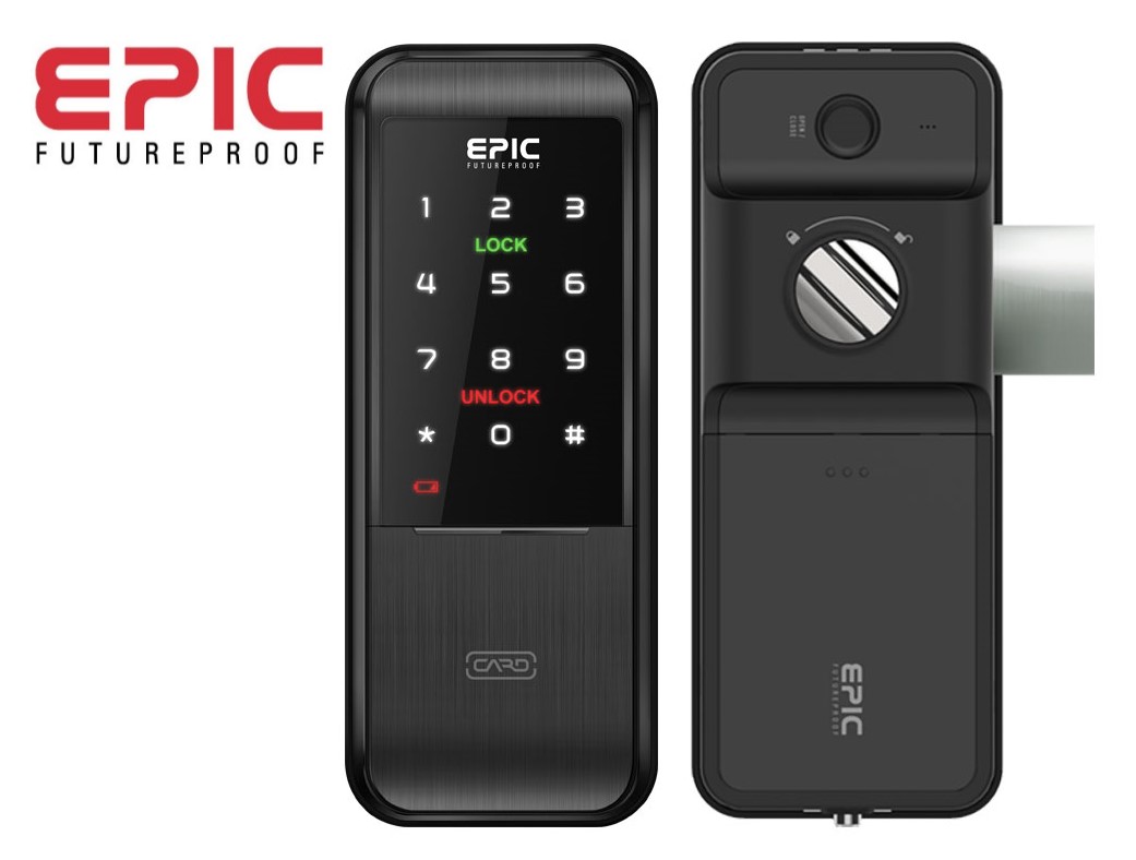 楽天市場】電子錠 引き戸 暗証番号 ICカード 非常キー [EPJP-S520H