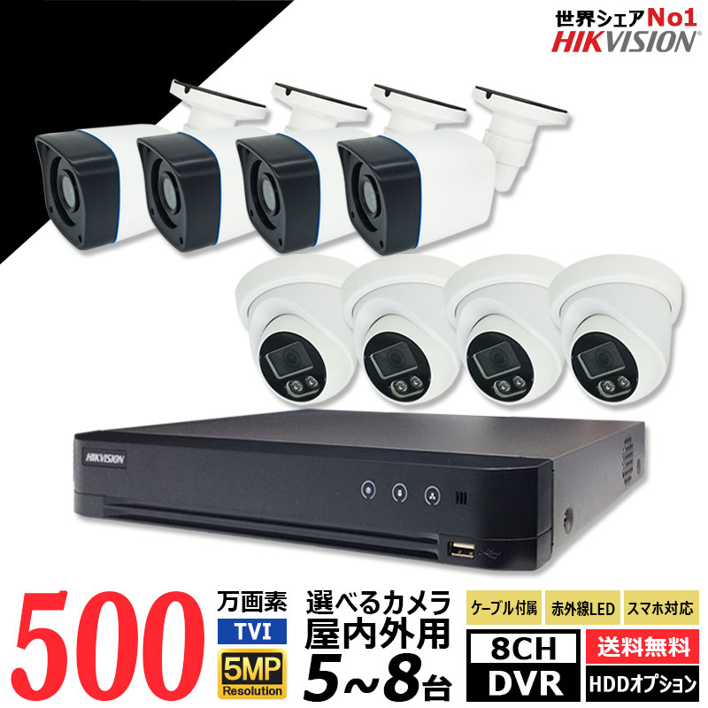 正規品直輸入】 防犯カメラ 家庭用 録画機セット アナログハイビジョン ...