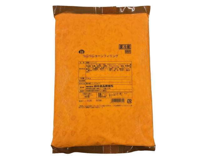田中食品　つぶつぶコーンフィリング　1kg&times;6袋 【パン材料・惣菜パン・惣菜フィリング・コーンパン・手作り・業務用】｜パンの材料屋さん！！ぶーらんじぇ