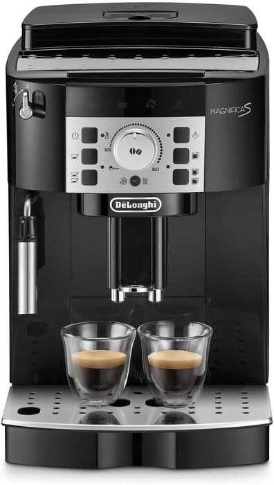 パッケージ不良、未開封 DeLonghi デロンギ マグニフィカS コンパクト全自動コーヒーマシン ECAM22112B|価額の王様店