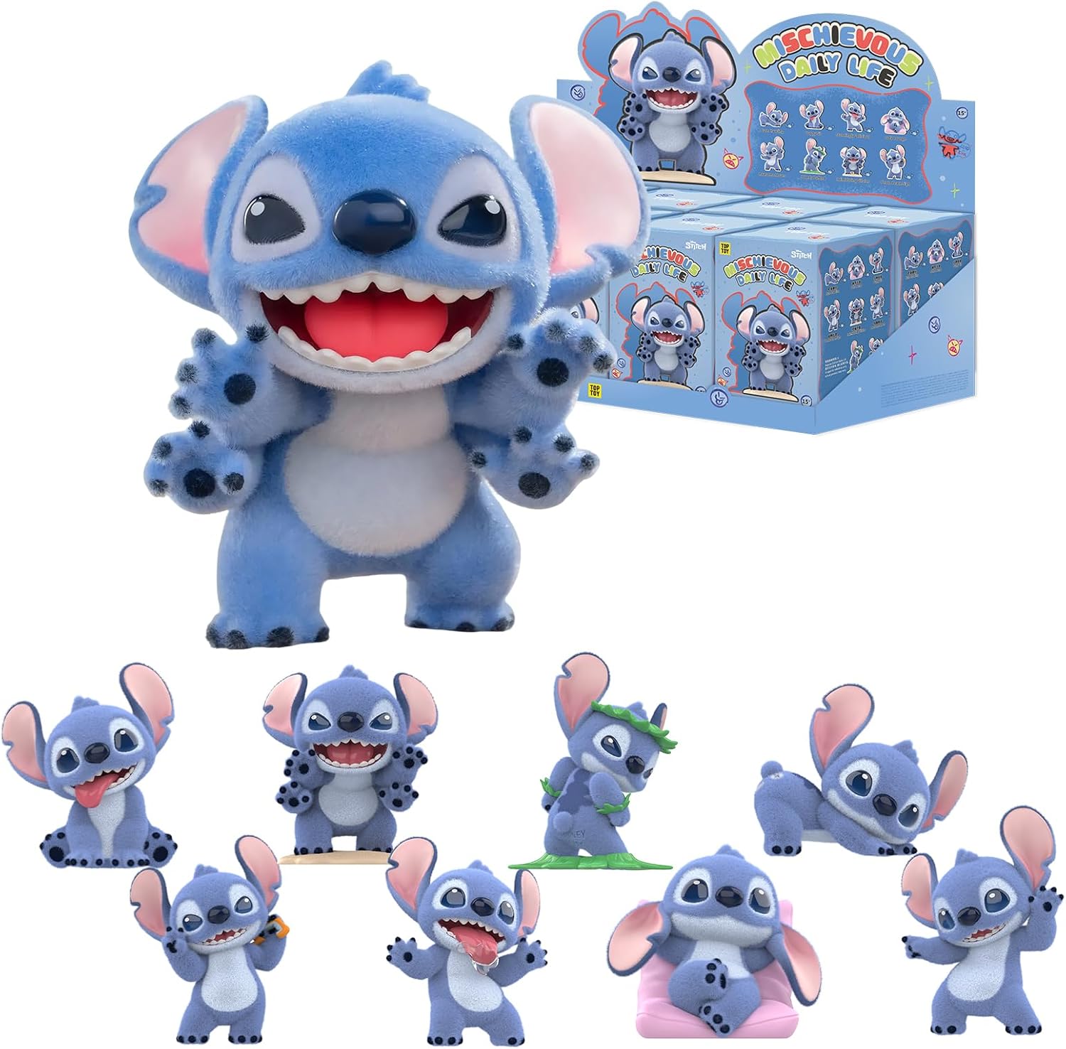 TOP TOY ウォルトディズニー スティッチ「おちゃめな日常」続きもの【アソートボックス 8天下太平】