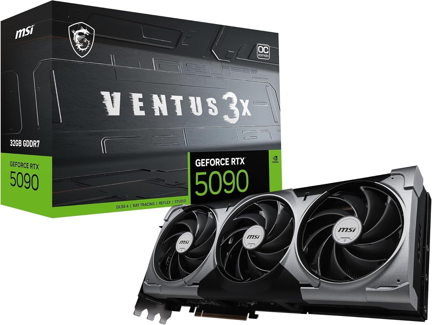 グラフィックボード・グラボ・ビデオカード GeForce RTX 5090 SUPRIM SOC EDITION MSI GeForce RTX™ 5090 32G SUPRIM SOC