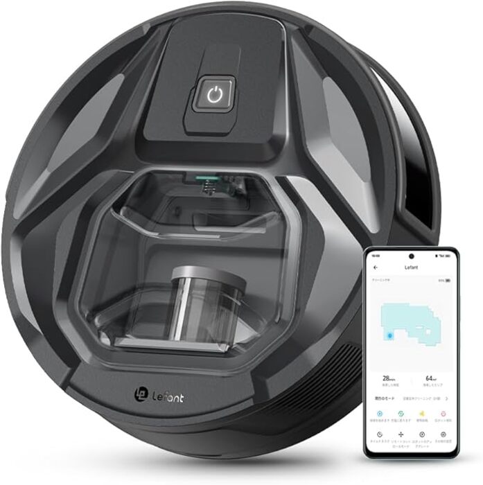Lefant M1 ロボット掃除機 Amazon | Lefant M1 ロボット掃除機【水拭き両用・LDSレーザー