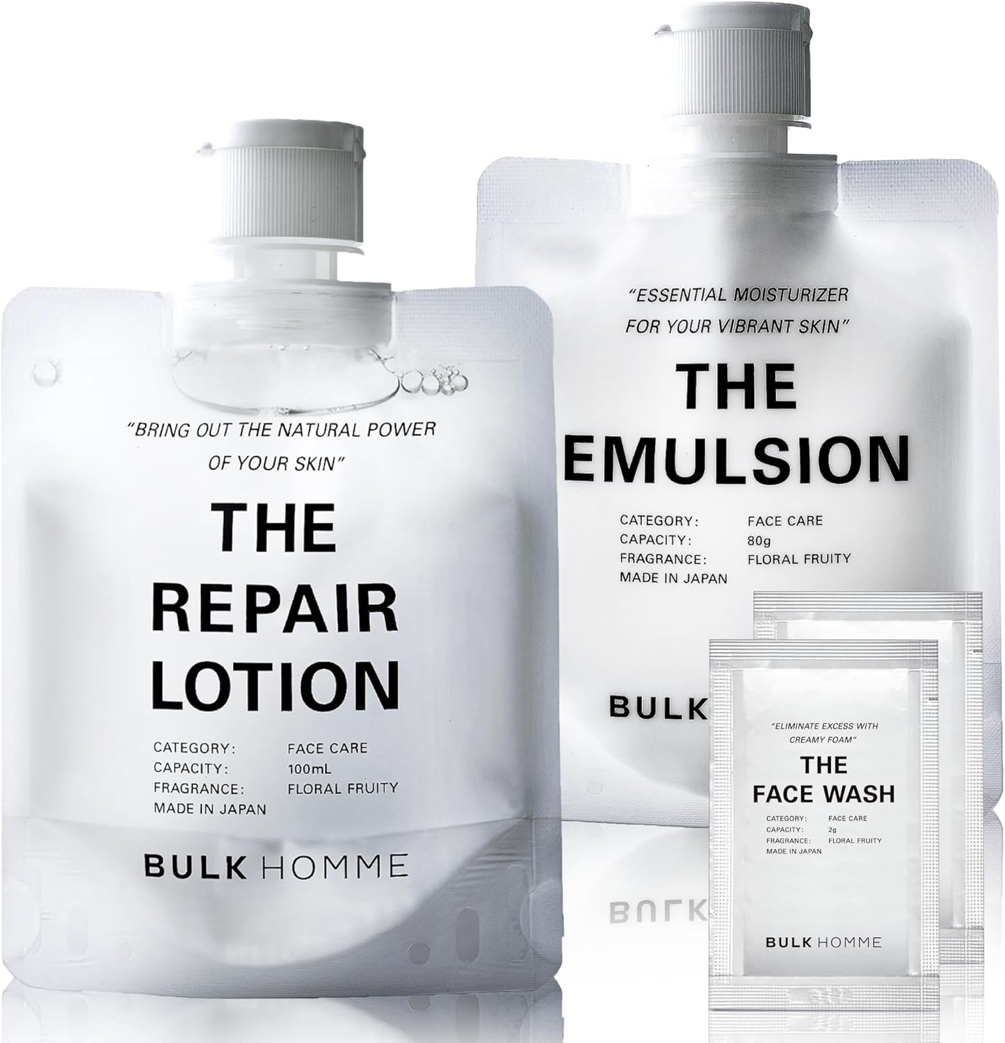 バルクオム 化粧水 メンズ 100ml & 乳液 80g サンプル