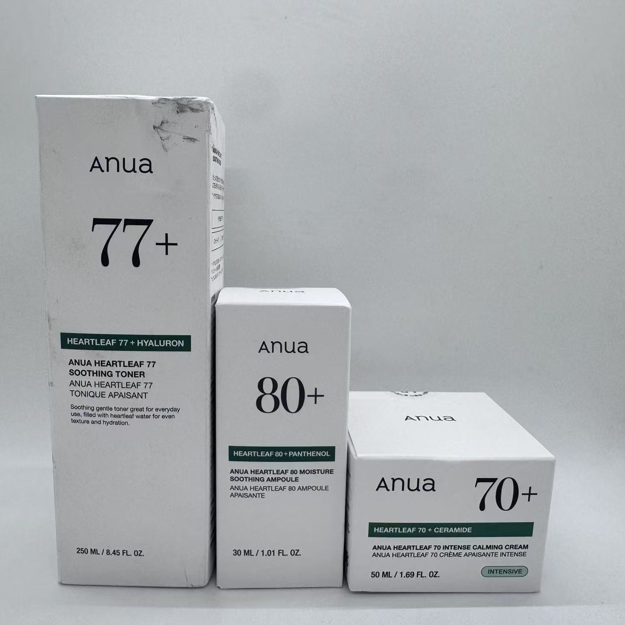 ANUA(アヌア) (化粧水＋美容液＋クリーム) オイリー肌 スキンケアセット