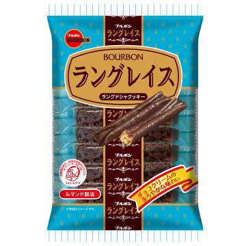 楽天市場】ブルボン ラングロール ノワール 76g×12個セット［チョコ