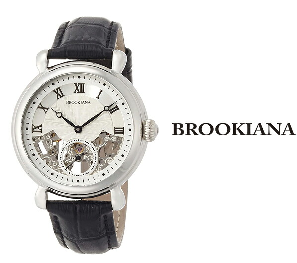高質で安価 ブルッキアーナ Brookiana オリジン スモールセコンド 自動巻き Ba2605 Svwh レザー メンズ 腕時計 ビジネス オープンハート クラシック アンティーク ブルジョネ店 人気特価激安 Doutoresdaalegria Org Br