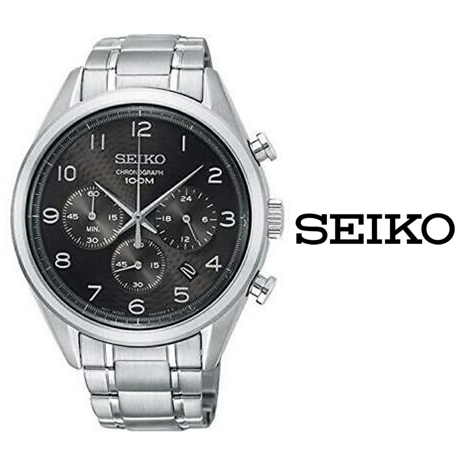 期間限定特価 あす楽 セイコー Seiko クオーツ クロノグラフ メンズ 腕時計 Ssb295p1 ステンレス 10気圧防水 日付カレンダー タキメーター ストップウォッチ ブルジョネ店 保証書付 Doutoresdaalegria Org Br